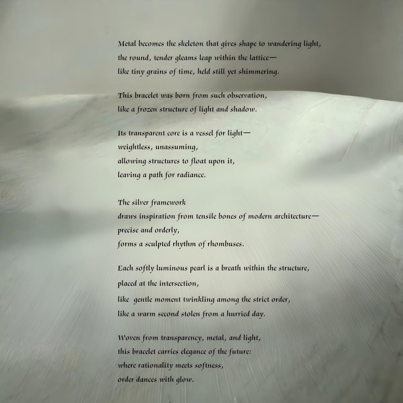 Pearl Geometry Bracelet