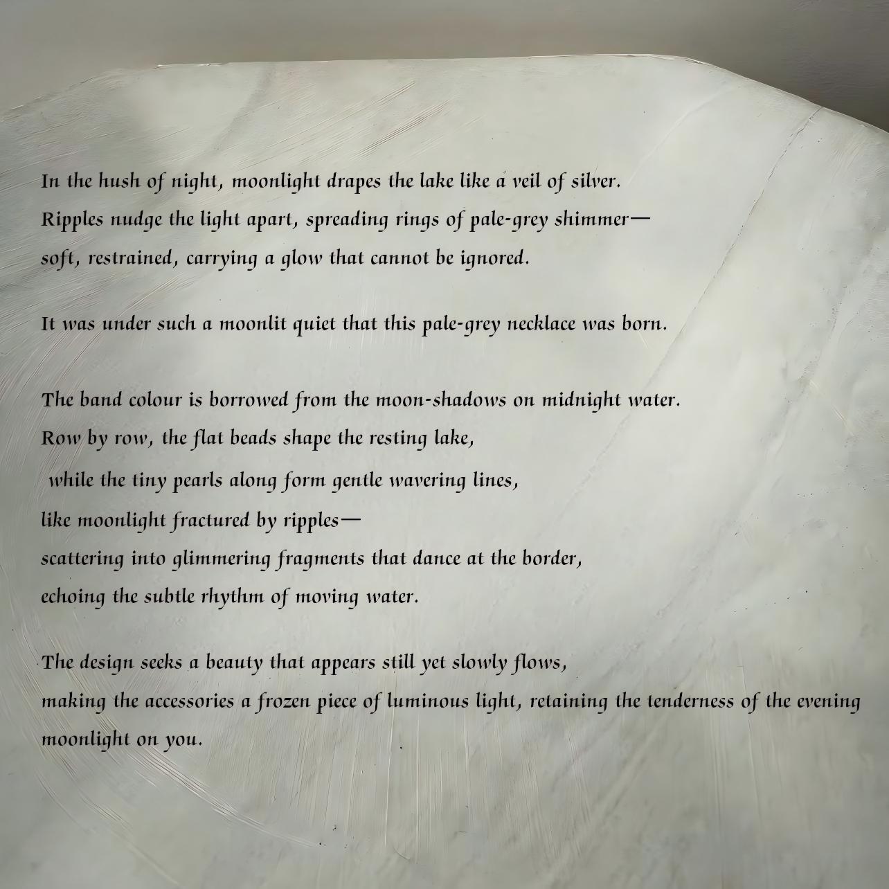 Moonlit Ripple Bracelet