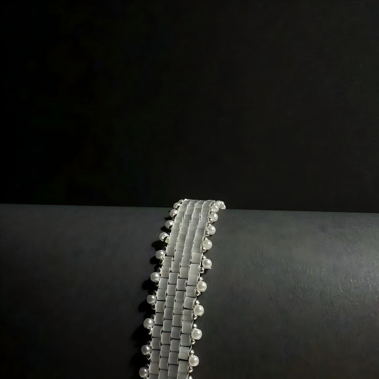 Moonlit Ripple Bracelet